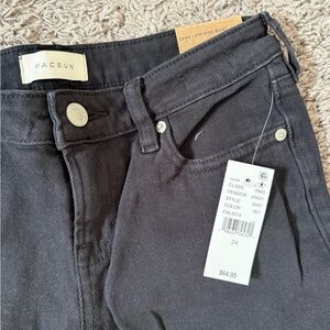 PacSun Black Jade Low Rise Boot Cut Jeans NWT